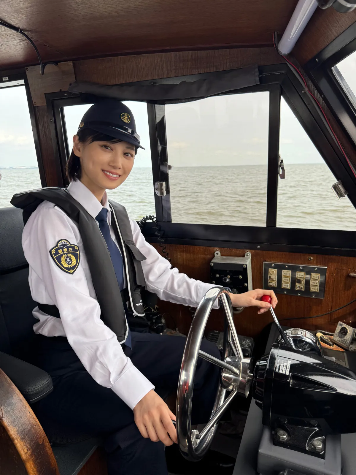 山下美月、一級船舶免許を取得　フジ火9『新東京水上警察』で警備艇を操船「日々の勉強や体力作りに励み」【コメント】