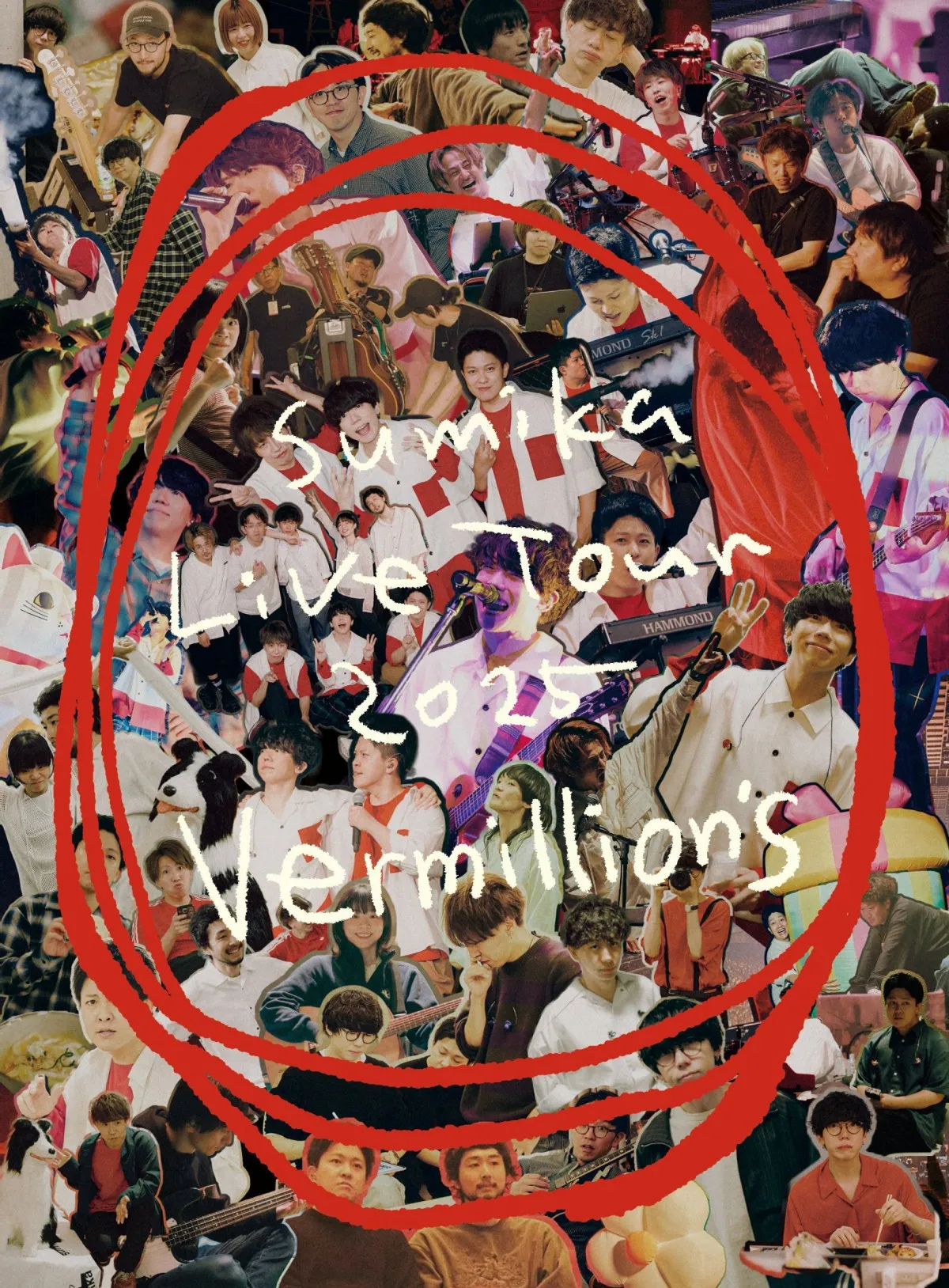 sumika、全国ツアー『Vermillion's』Blu-ray＆DVDを10・22に発売決定　さいたまスーパーアリーナ公演を全曲完全収録