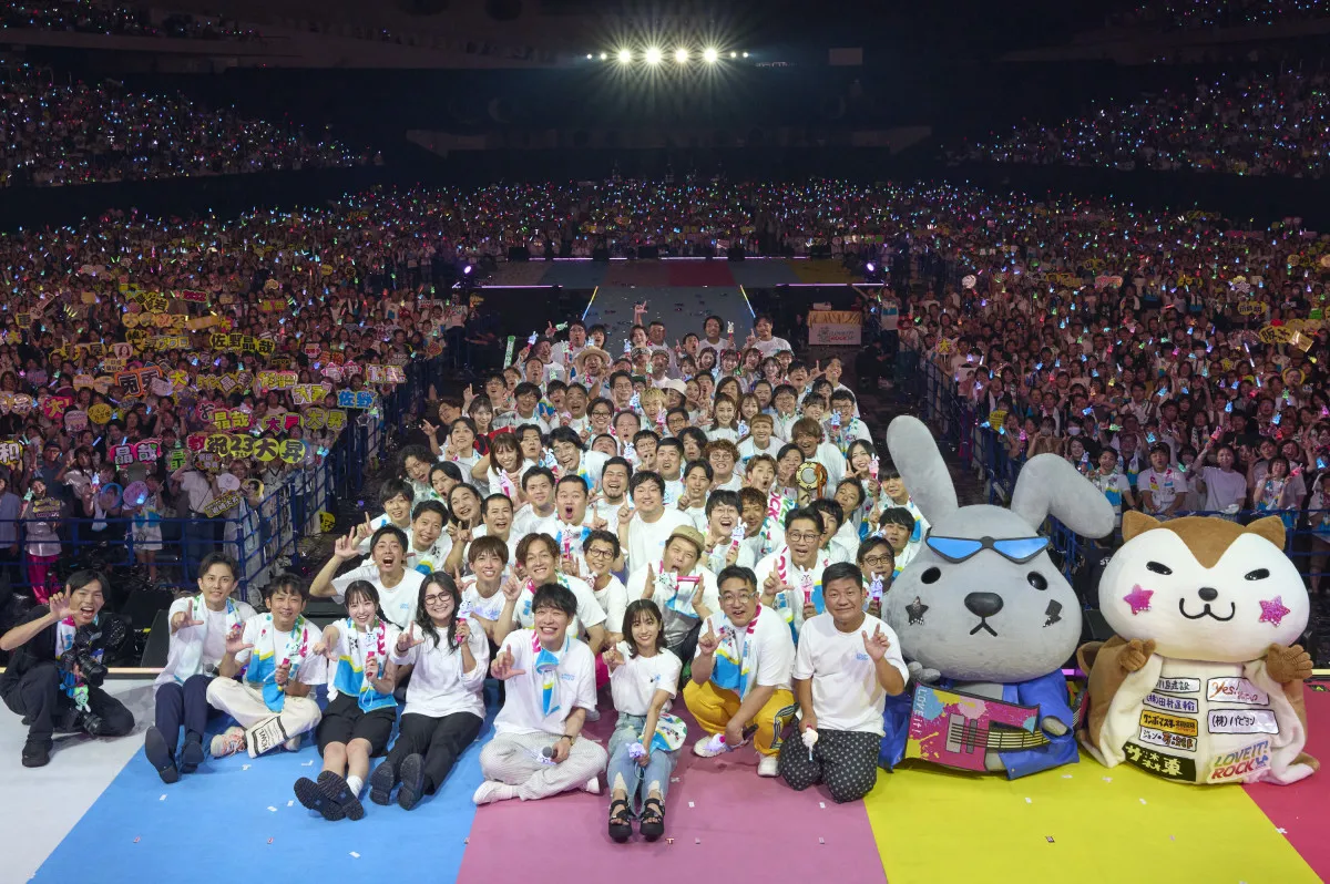 【ラヴィット！ロック】モンパチが緊急参戦　6.6万人が熱狂した一夜限りの祭典　“おだみょん”感動のステージに「大満足です」＜ライブレポート＞