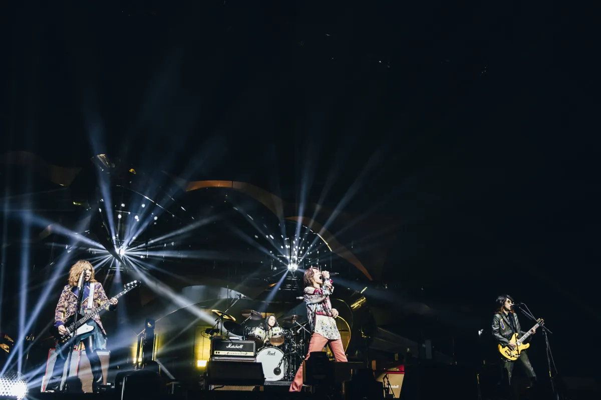 THE YELLOW MONKEY、全国ツアー『Sparkleの惑星X』FINAL BLOCKの最終公演をWOWOWで独占放送