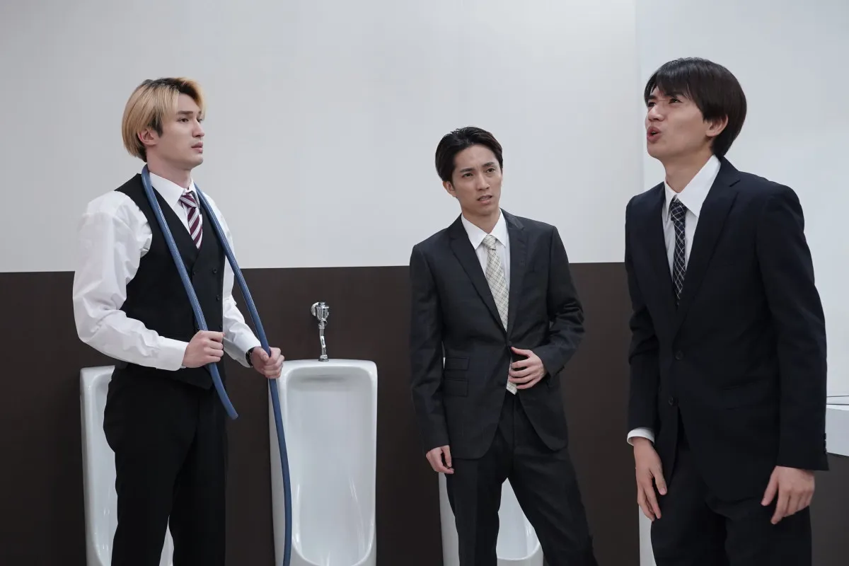 SixTONES田中&高地&ジェシー、尺10分超の会話劇コントを“一発撮り” 『ワロタ!』第4回