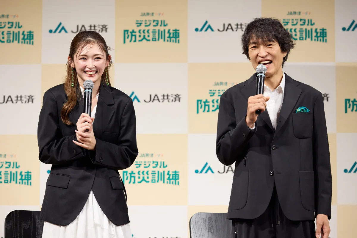千原ジュニア「たくましくなった気がする」　“デジタル防災訓練”体験で変化実感