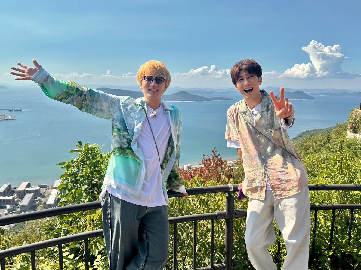 WEST.濱田崇裕＆神山智洋“歌うまコンビ”が岡山・香川をサシタビ「こんなご褒美ロケでええの？」