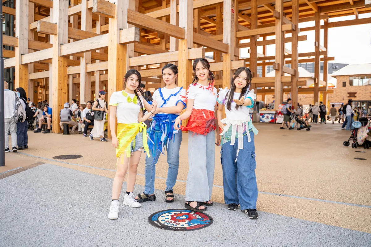 ノートルダム女学院の高3生徒、万博で斬新ラップ披露→MV公開　亀岡市の環境政策をリリックに込める