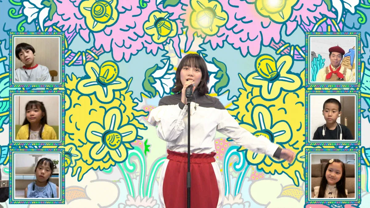 のん、NHK Eテレ『オハ！よ〜いどん』で新曲「子うさぎ」をテレビ初披露　絵本の主人公をイメージした楽曲