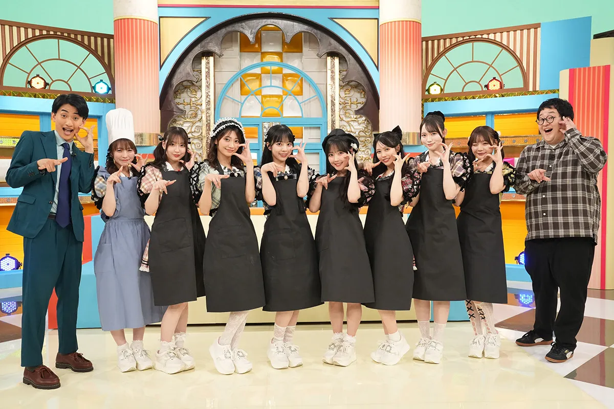 『CUTIE STREETのちきゅーKAWAII計画』第4回目はメンバー全員で料理企画に挑戦、自称“公式お父ちゃん”ぐんぴぃも再登場