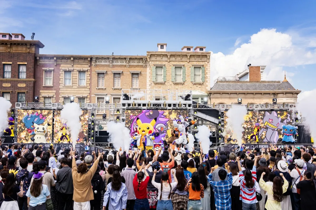 USJ、ポケモンのハロウィーン・パーティ初公開に会場熱狂　ヒトモシとバケッチャが新登場