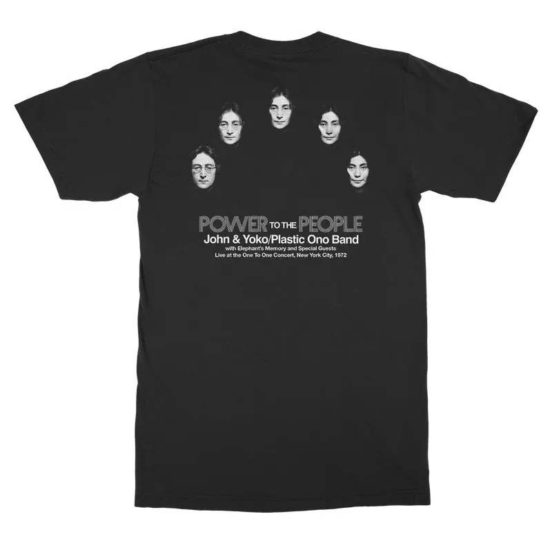 ジョン・レノン＆オノ・ヨーコの公式Tシャツ＆ステッカーが日本でも発売に　新作発売記念