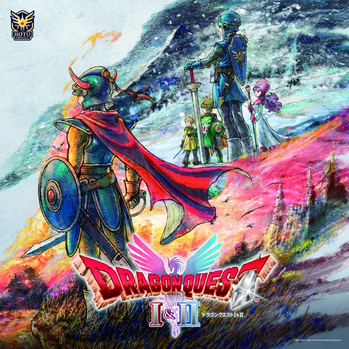 『ドラクエ』鳥山顔だ！リメイク最新イラストに衝撃　ドラゴンと勇者の一戦描き「やっぱこれよ！」