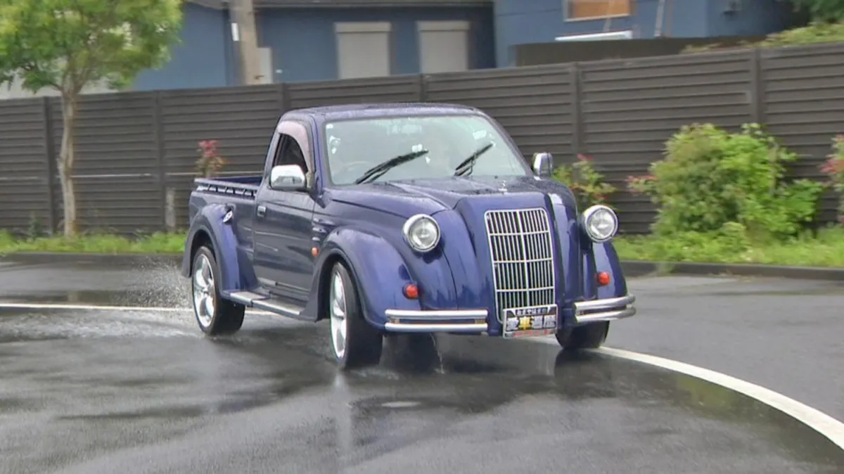 “世界に十数台”26年前・トヨタ“超希少車”　おぎやはぎ驚き「初めて見ます」　岐阜は“旧車の穴場”？