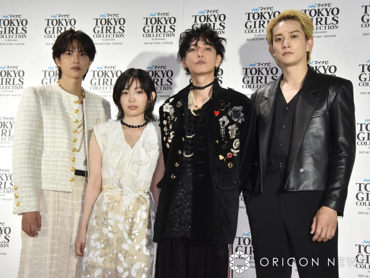 佐藤健率いるTENBLANK、急きょ出演決定『TGC』も全力　ウォーキング前日練習＆自前のバッジを衣装に