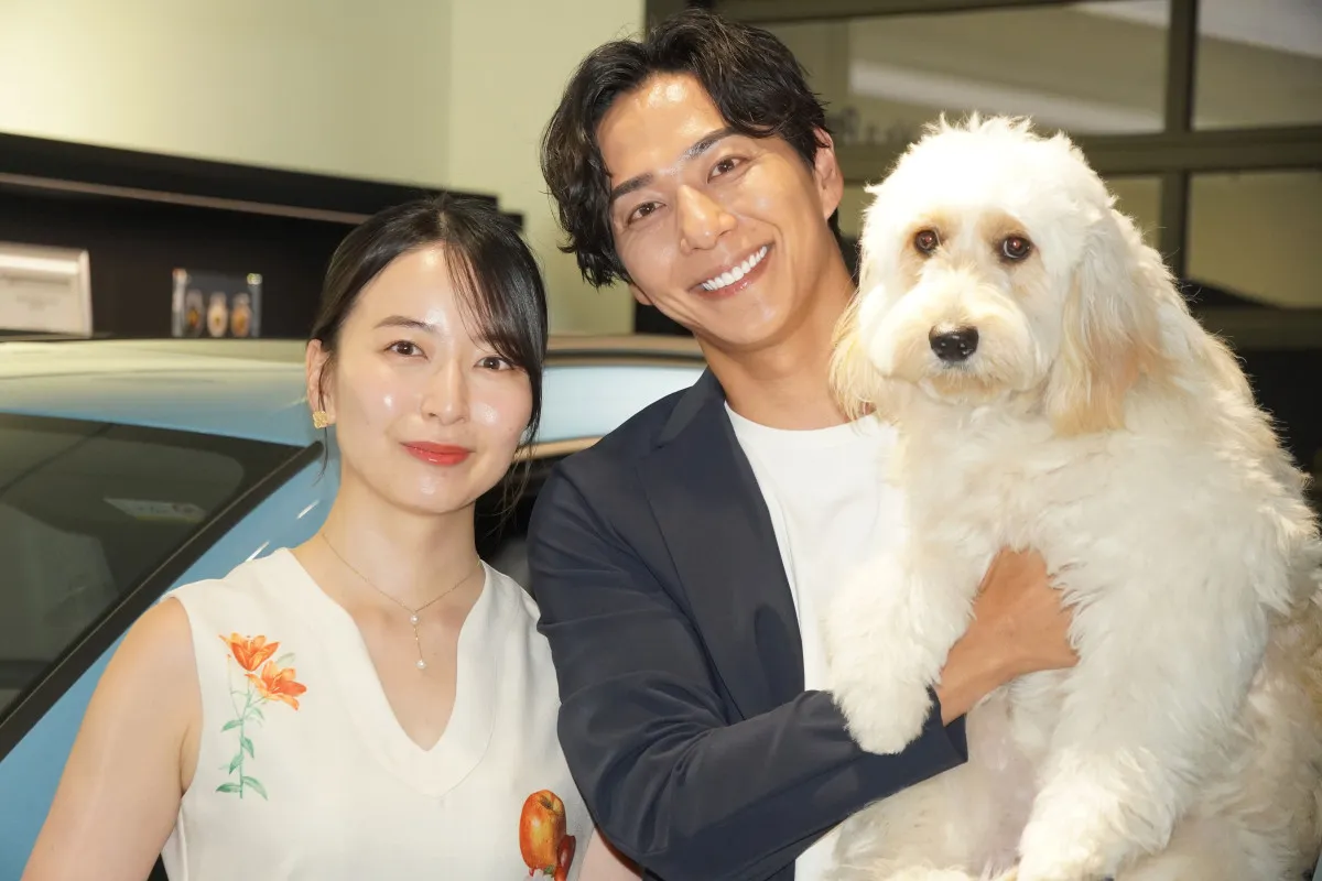 『バチェラー』友永真也＆岩間恵“しんめぐ”夫婦、マスコミ初取材　　愛犬同席で夫婦円満の秘けつ伝授「次の日に持ち越さない」