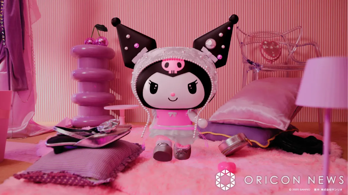 サンリオ「クロミ」、「KUROMI」で音楽デビュー　重盛さと美が楽曲提供「サビが降りてきました」【コメント】