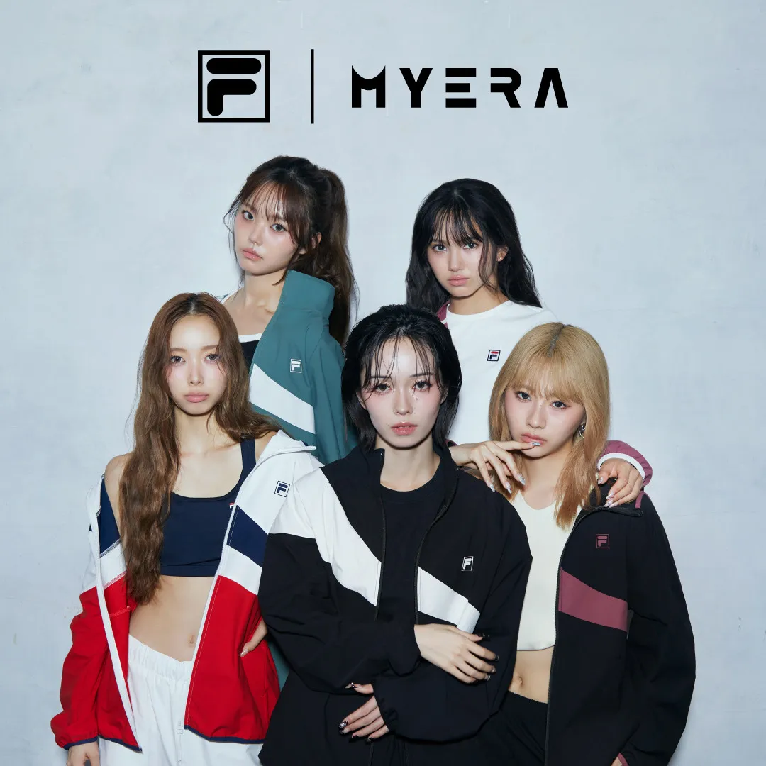 MYERAがFILAのスタイリングパートナーに就任　新曲「Data Baby」使用のコラボ動画も公開