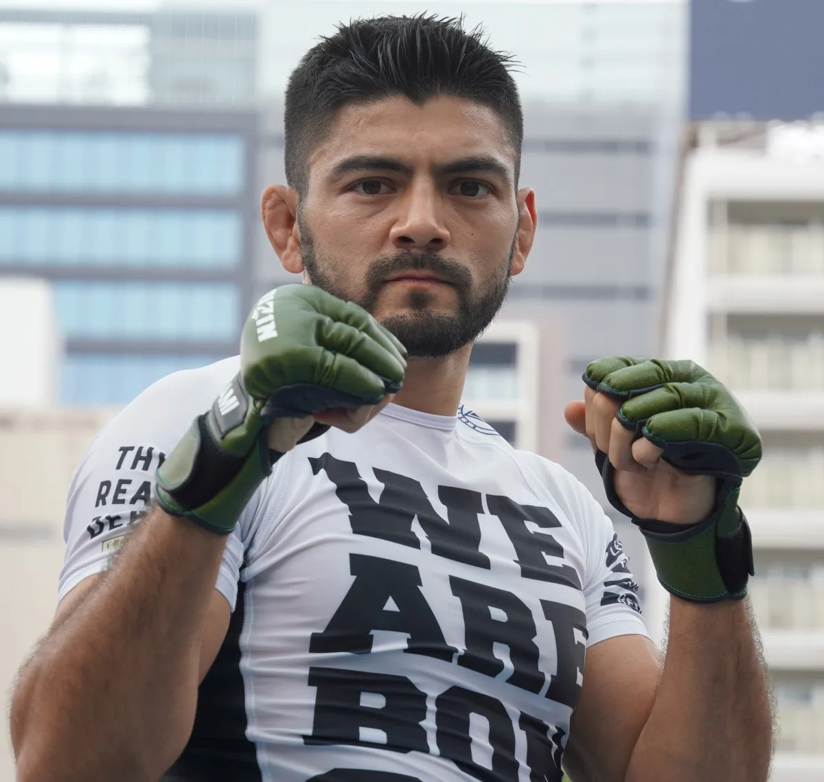 【RIZIN】王者サトシ、名古屋の公開練習で大声援　5度目防衛戦は挑戦者・堀江圭功をKO宣言