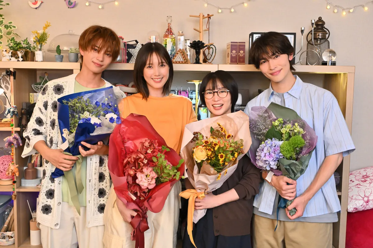 『北くんシェア』本田翼、志田未来、岩瀬洋志、増子敦貴が撮了「つらいことも楽しいこともシェアしながら撮影ができた」【コメント全文】