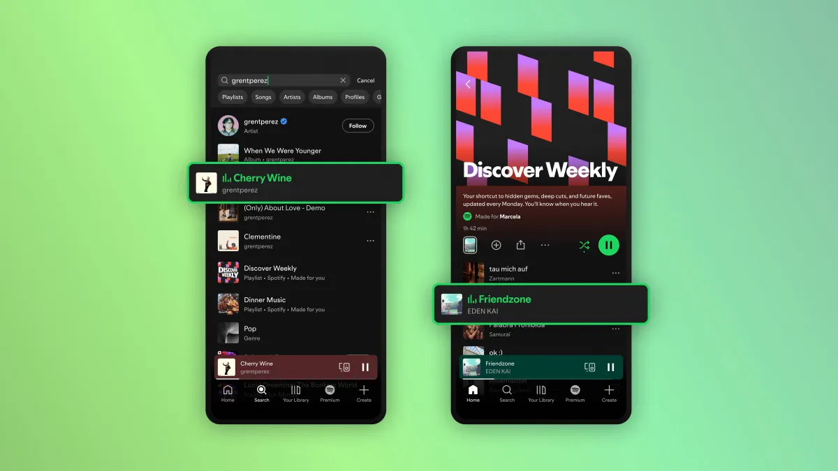 Spotify、無料プランでも「好きな曲を選べる」ように　検索やリンクからの直接再生にも対応