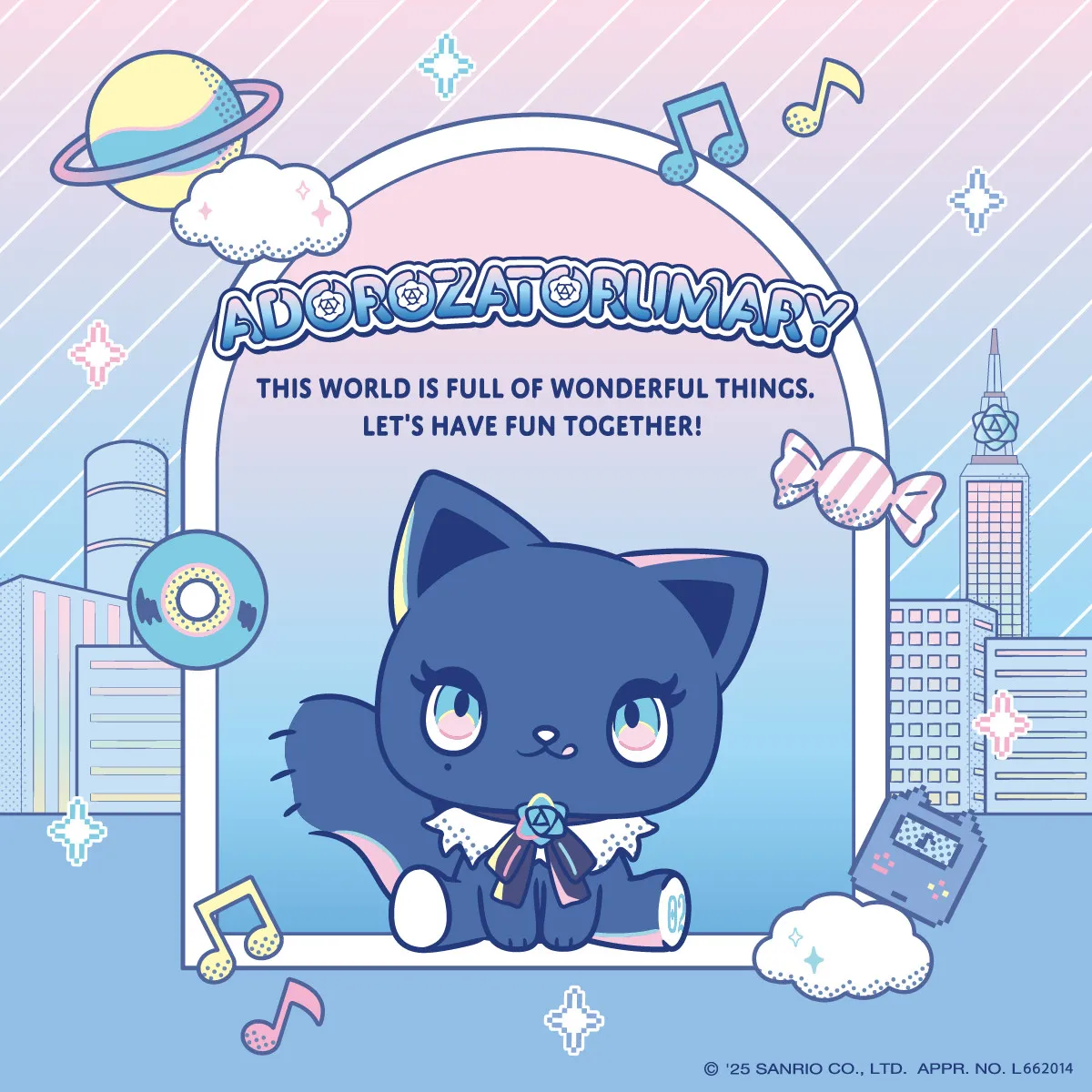Ado×サンリオ「アドローザトルマリィ」期間限定ポップアップがスタート　先行販売アイテム＆特典ポストカードも