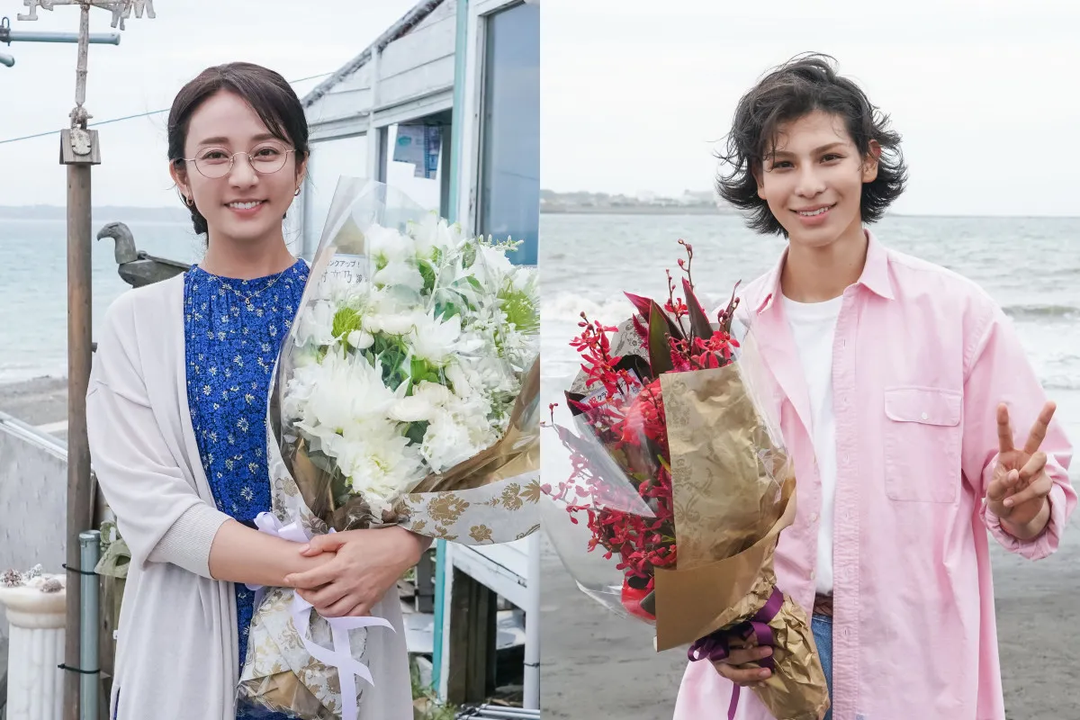 木村文乃、『愛の、がっこう。』クランクアップに涙　ラウールは達成感にじませる「丸裸で飛び込めました」
