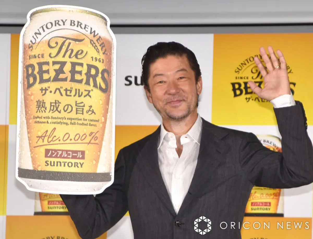 浅野忠信、ノンアルビールCM撮影で錯覚　ビール感たっぷりで「撮影中に飲んでいいんだっけ？」