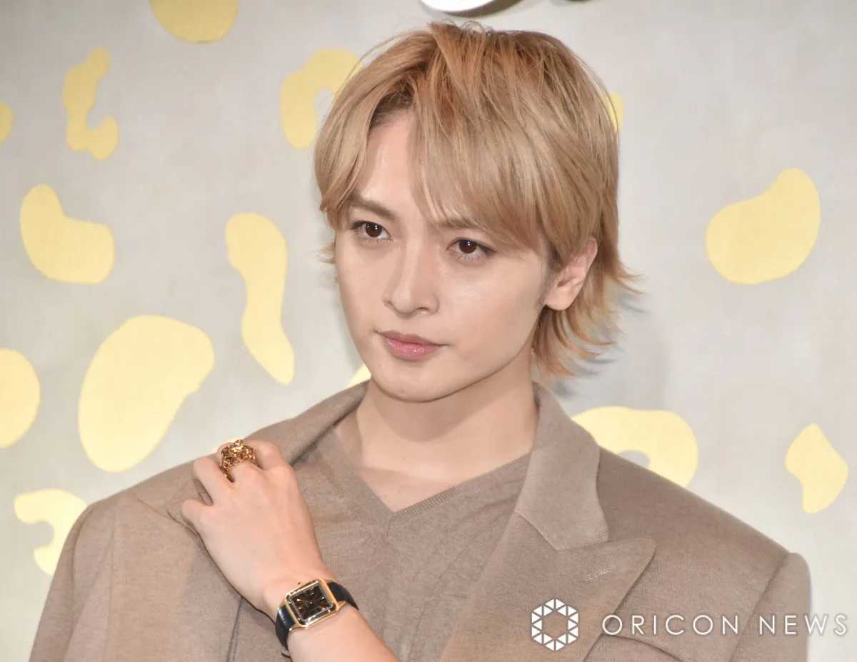 玉森裕太、「カルティエ」ハイジュエリーまとい圧倒的オーラ　ライブ衣装制作の“こだわり”明かす