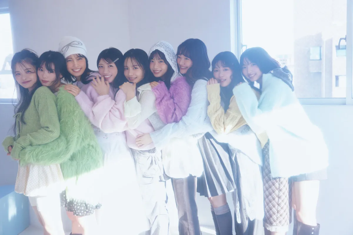 櫻坂46 四期生9人が『ViVi』に集結　それぞれにピッタリな“キュン”ニット着こなす