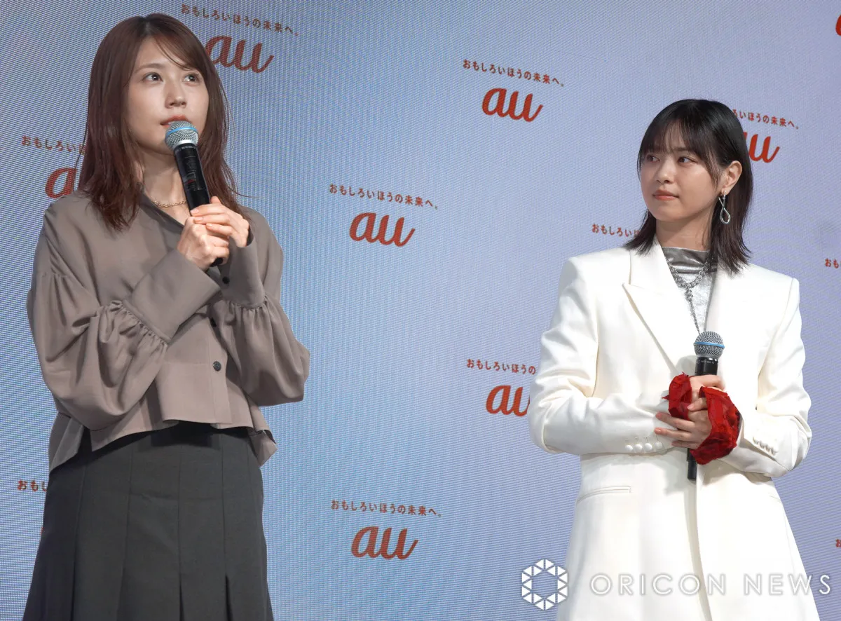 西野七瀬、生・有村架純に思わず「かわいい」慌てて訂正「おきれいだなって」