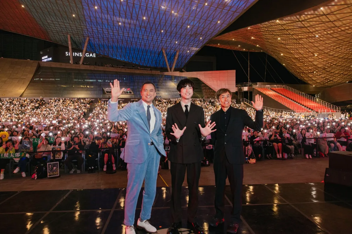 『盤上の向日葵』釜山国際映画祭で世界初上映　4500人の大観衆を魅了　坂口健太郎「たくさんの愛をありがとう」
