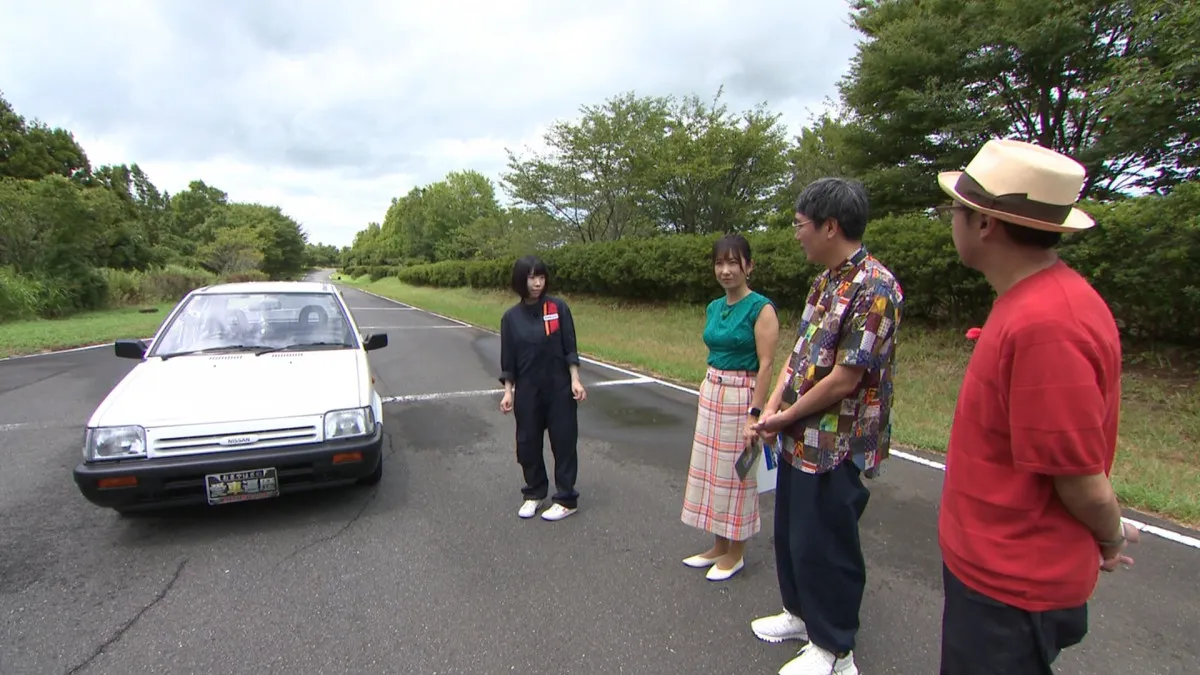 43年前の日産“名車”をおぎやはぎ絶賛「テールランプが日本車の感じじゃない」「マニュアルなんて、なかなかないよね」