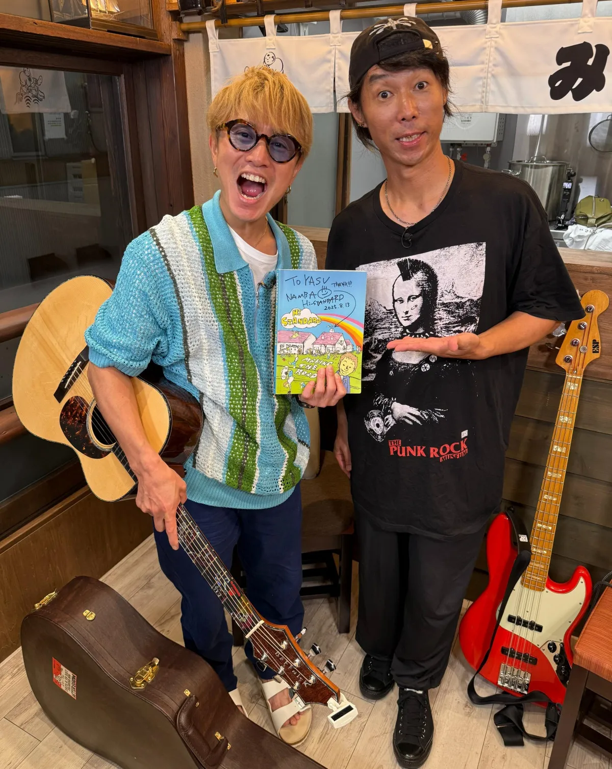 SUPER EIGHT安田章大、憧れのハイスタ・難波章浩とセッション　名曲「STAY GOLD」でコラボ「本当にかっこよかったです」