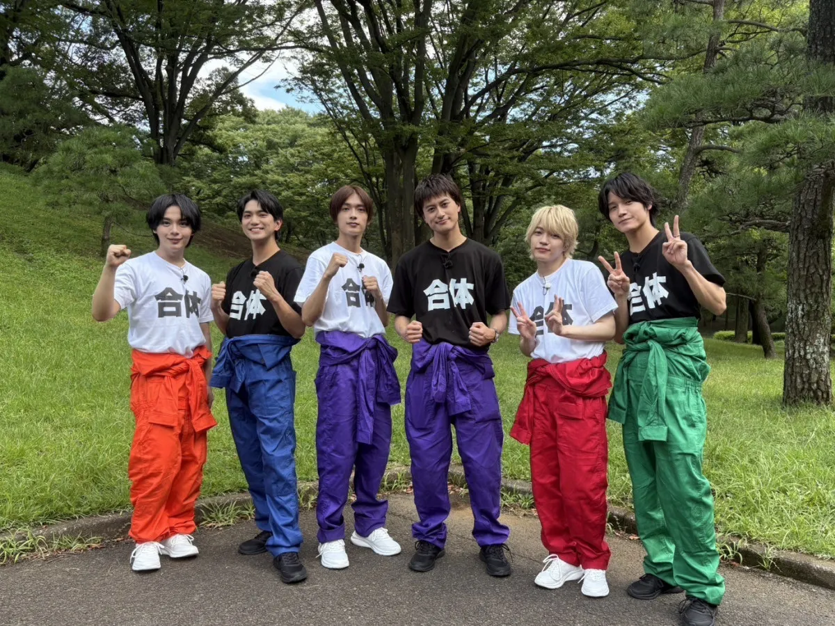 なにわ男子＆Aぇ! groupから6人が、学生たちと書道×マーチングバンドに挑戦　西畑大吾「青春の1ページになってくれればいいな」