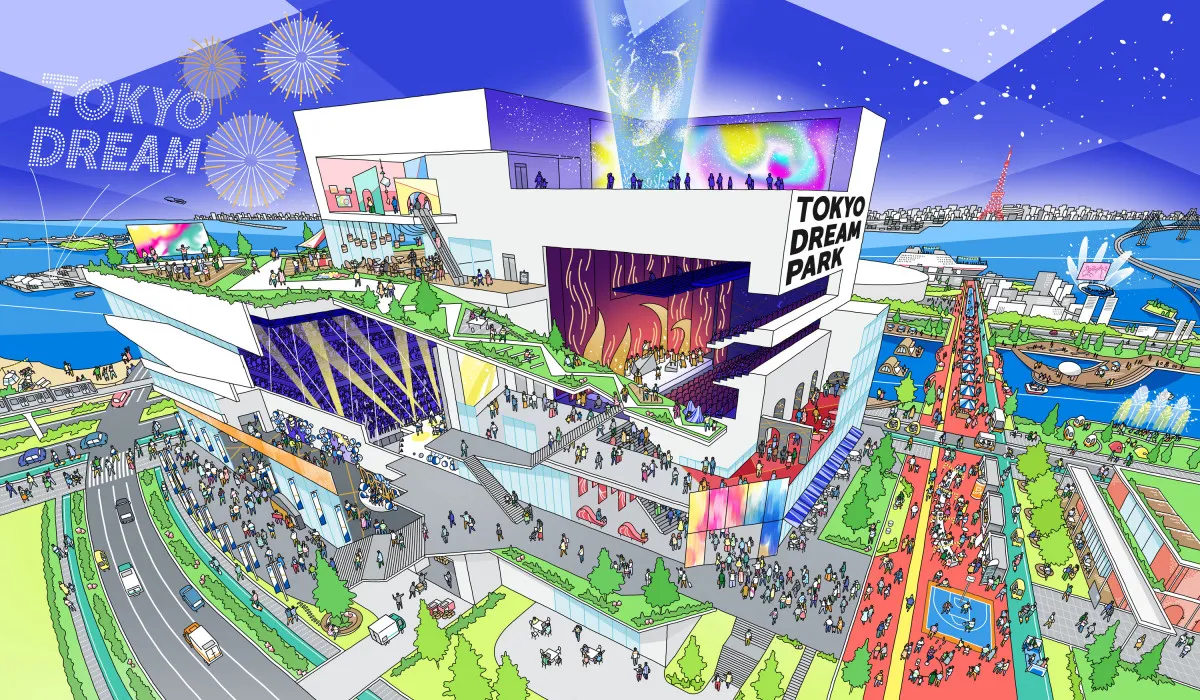 東京・有明の新複合型施設「TOKYO DREAM PARK」、来年3・27開業　こけら落とし公演ほかコンテンツ発表