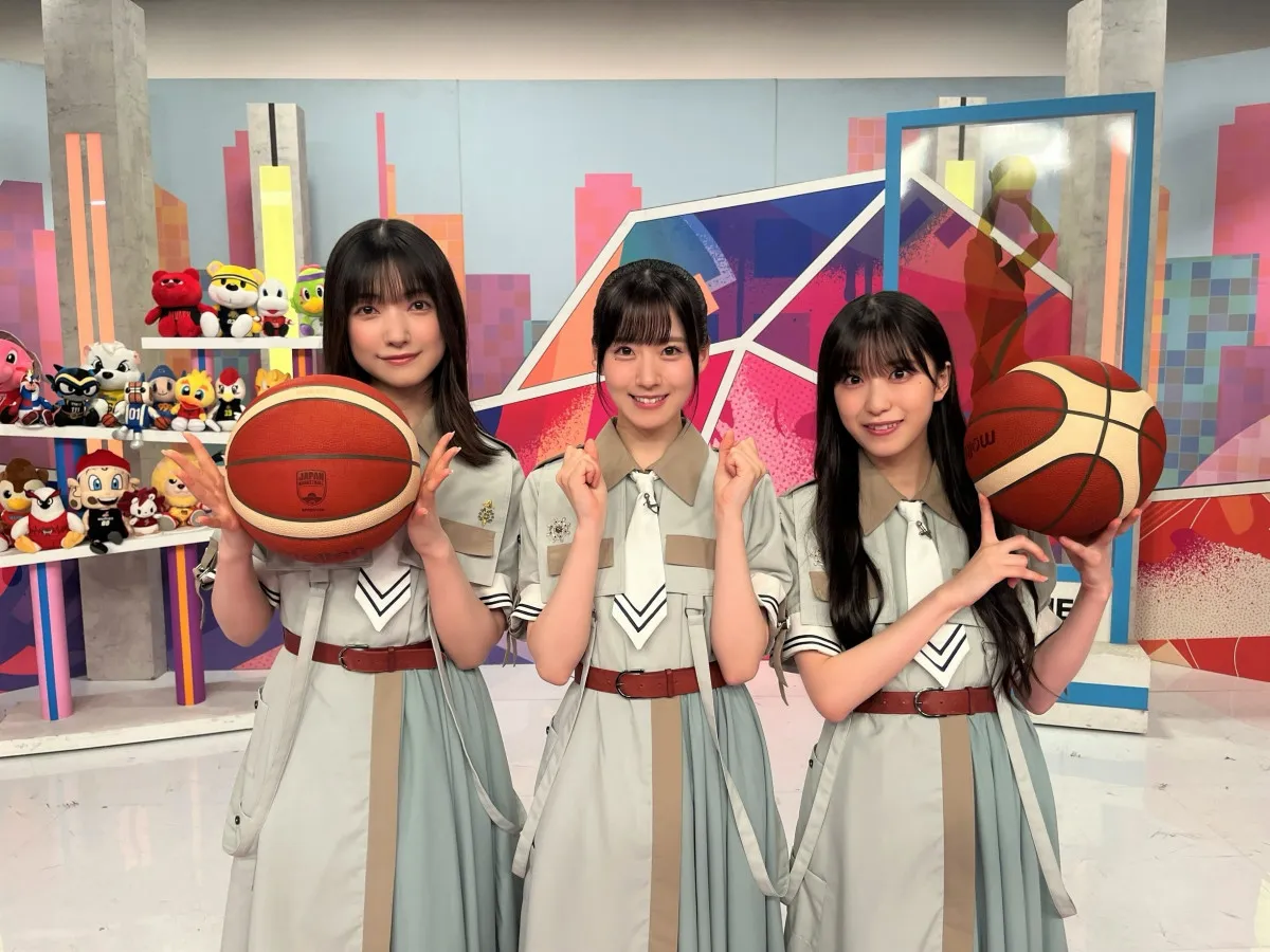 櫻坂46バスケ部、『熱血バスケ』応援隊に加入　Bリーグ中継にも生出演【コメントあり】