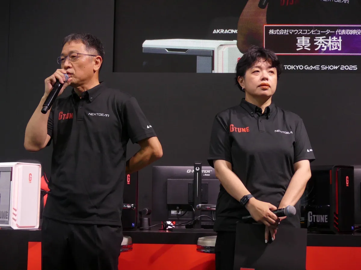 「東京ゲームショウ2025」で新製品お披露目　マウスコンピューターが語る「思いを届けるステージ」の手応え