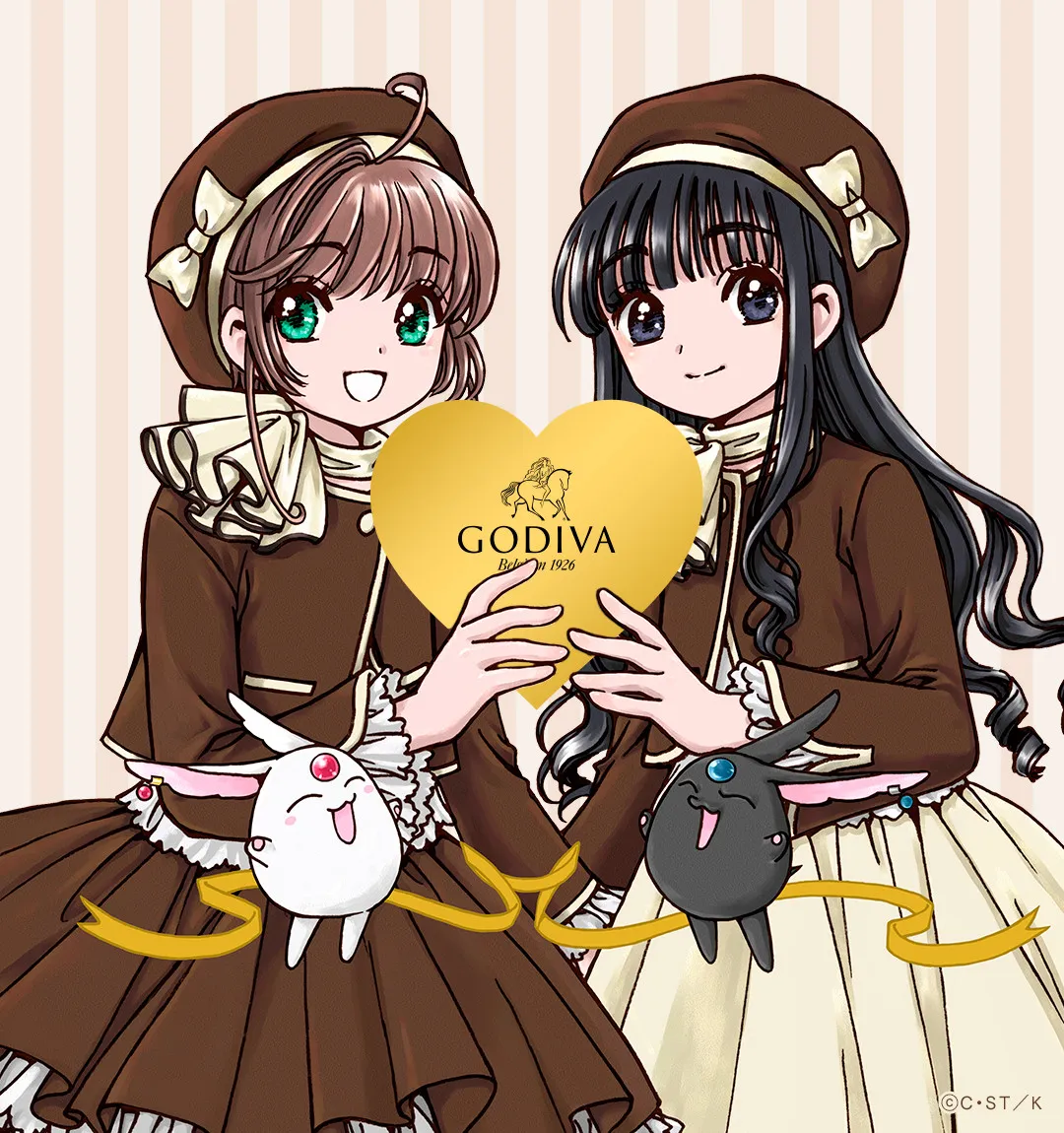 ゴディバ×CLAMPの特別チョコ　10月1日発売でコラボイラスト公開