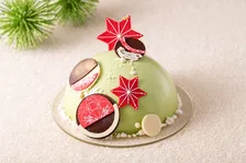 抹茶や和栗が香る“和のクリスマスケーキ”登場、リーガロイヤルホテル東京で11月1日より予約開始