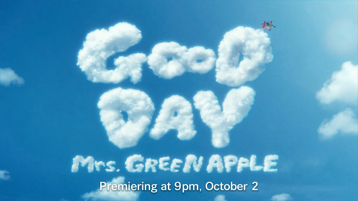 Mrs. GREEN APPLE、新曲「GOOD DAY」MVきょう午後9時公開