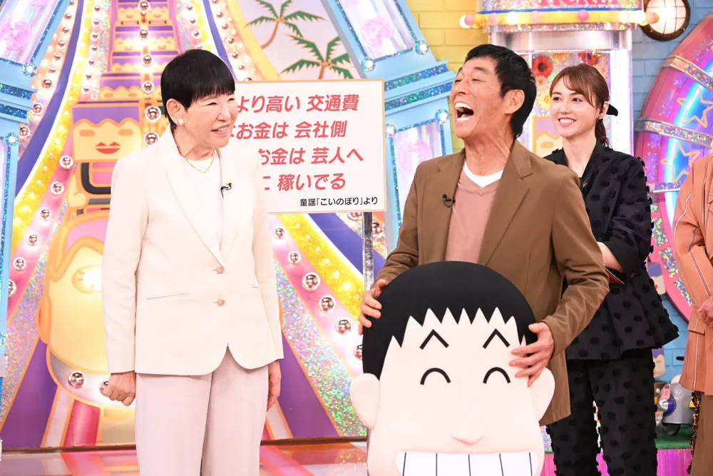 明石家さんま、和田アキ子の「怖い話」…“電話番号消去”疑惑めぐり　『アッコにおまかせ！』33年ぶり登場で