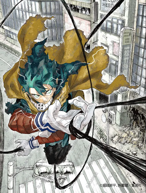 『カグラバチ』×『ヒロアカ』作者、お互いの主人公を描く！交換イラスト　New York Timesに特別ビジュアル登場