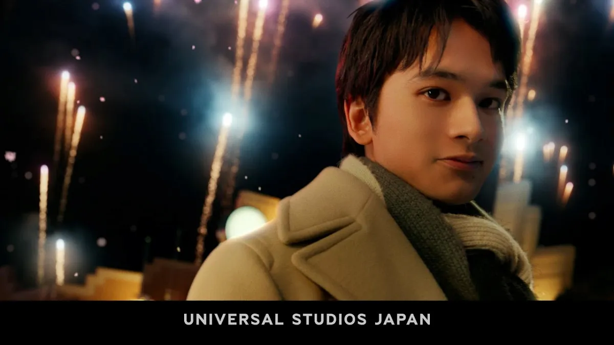 北村匠海が「どこにいますかー！私を幸せにしてくれる人」にサラッと返答→“超最幸”に　USJクリスマスCMが公開