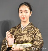 唐田えりか、着物姿でランウェイに　演じるこだわりも語る「生活している時間がお芝居とかに反映されていく」