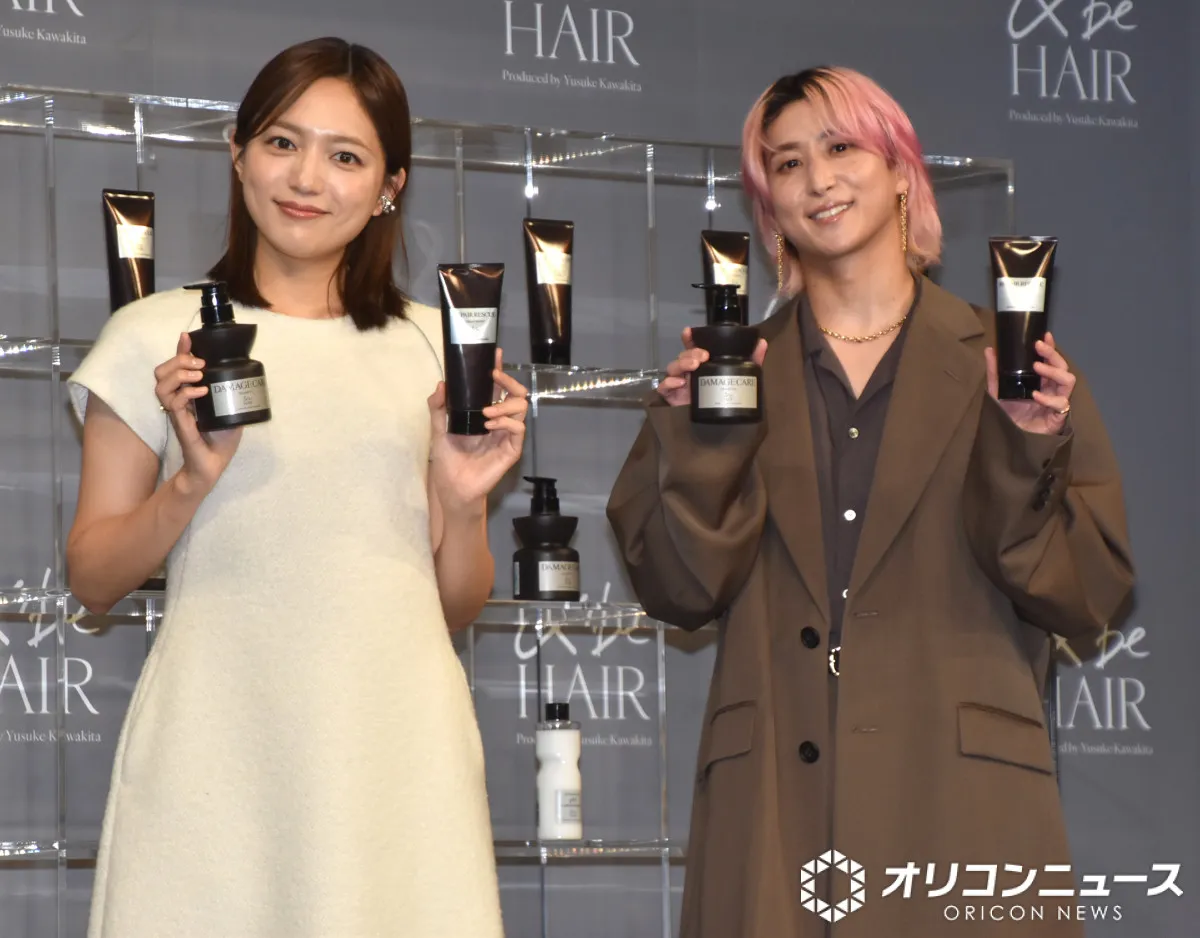佐久間大介＆川口春奈、河北裕介氏の“プロデュース力”を絶賛　自らブロワー持って風も担当「風もしなやかに作ってくれる」
