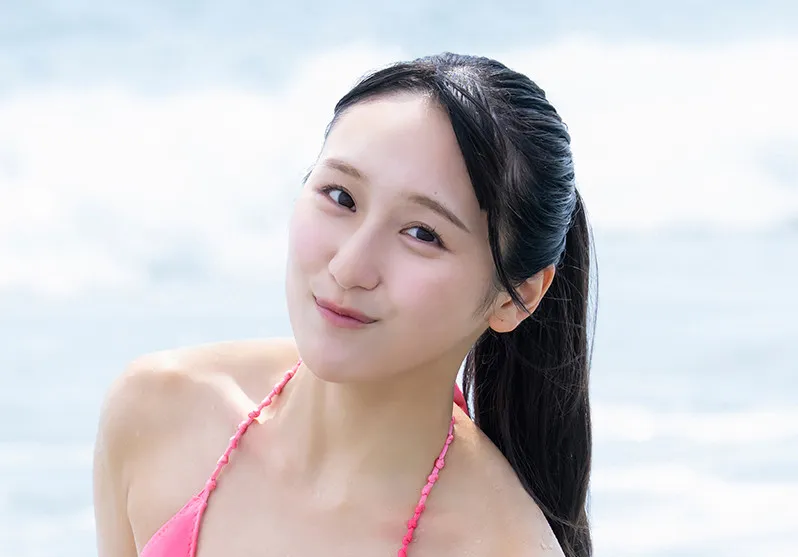 #Mooove!ピンク色担当・愛梨ここ、ヤンマガグラビアで夏の思い出集実現「撮影のためにダイエットしたウエストに注目してほしい」