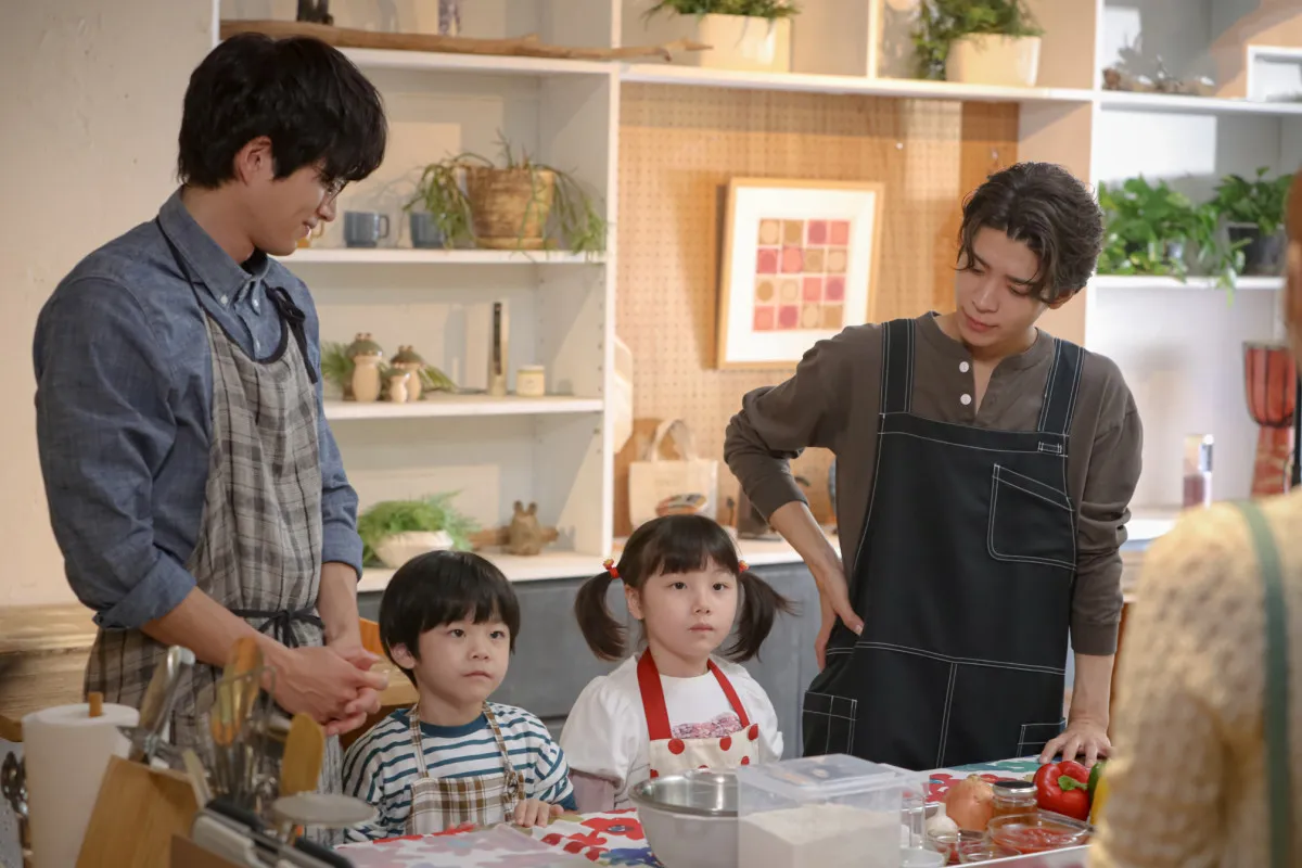 松島聡“千石”&白洲迅“晴海”ホームパーティーを開催 『パパと親父のウチご飯』第2話あらすじ【コメント到着】