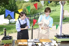 DAIGO、秋の京都でアウトドア飯に挑戦　初めての料理に「来るんじゃないですか!?タプナードの時代が」