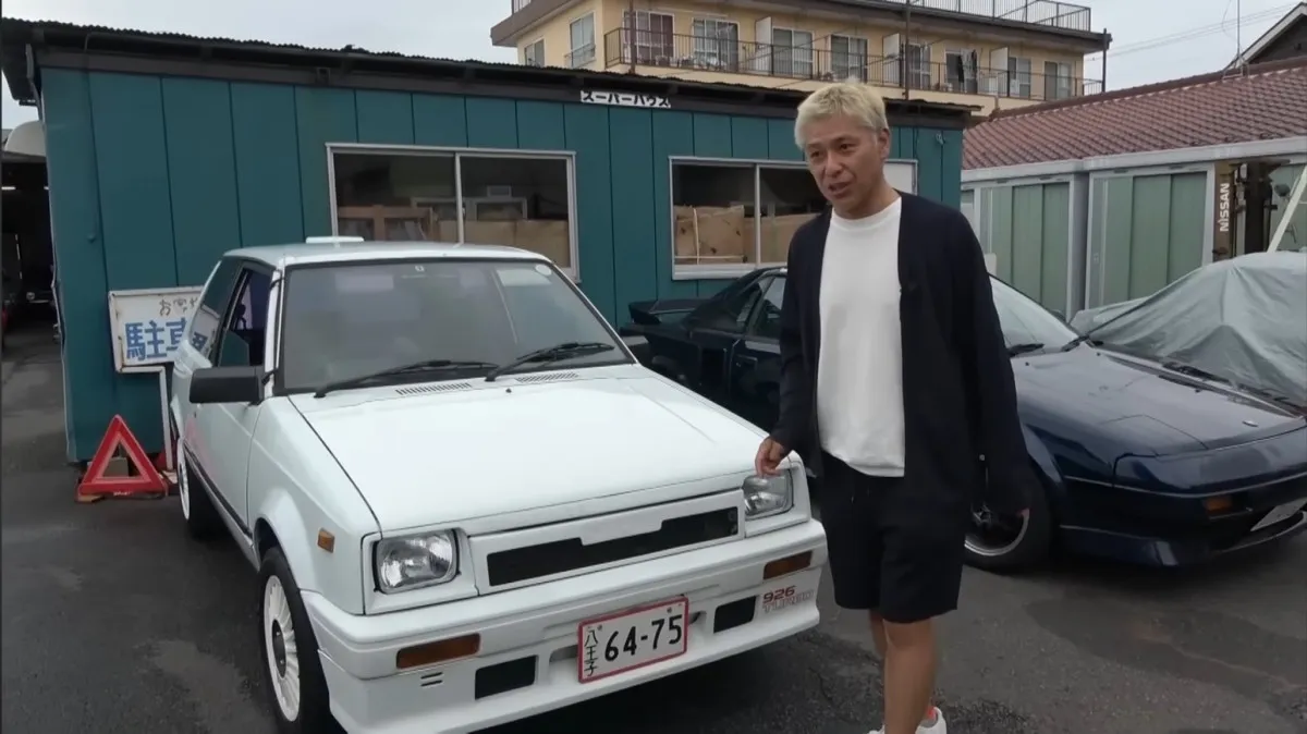 元ロンブー田村亮、41年前のダイハツ“激レアホットハッチ”に大興奮「一生に1回見るかどうか」「たまらんのですよ」