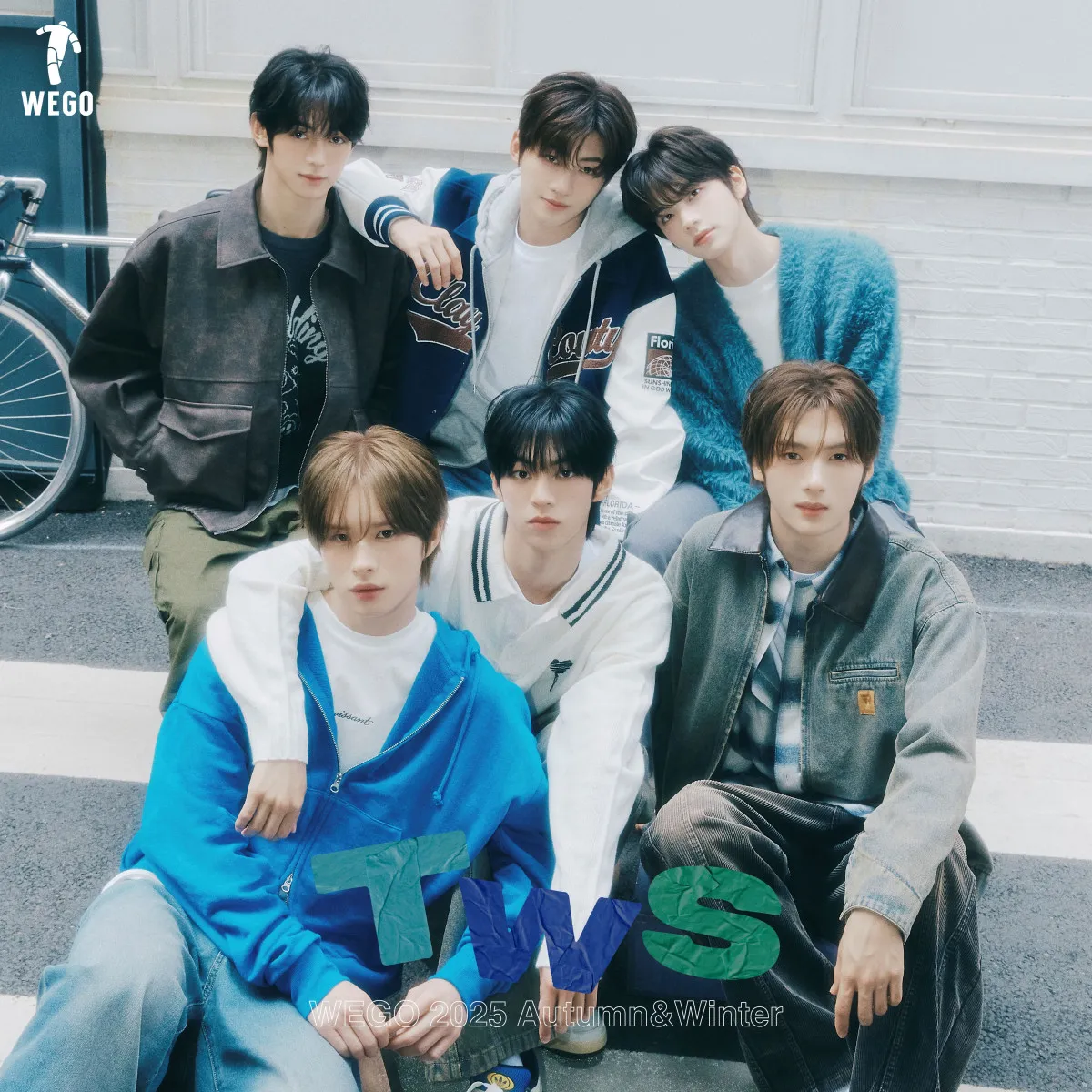 TWS、ストリートカジュアルを爽やかに着こなす　『WEGO』AWビジュアルに登場　ノベルティプレゼントも実施