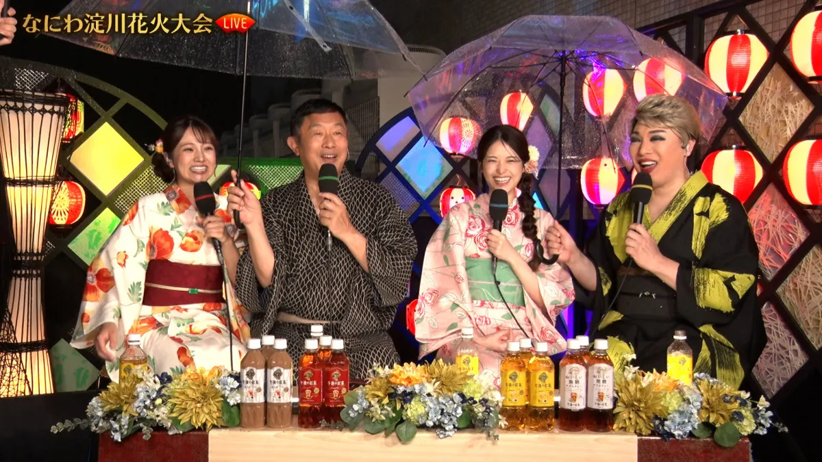 まさかの大雨…異例の「淀川花火大会」中継が“高視聴率”を達成　テレビ大阪Pがコメント発表