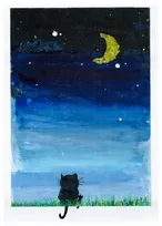 発達障がい・絵が苦手の小5が…万博で披露した作品に注目「しあわせだね」  母は元柔道日本代表候補