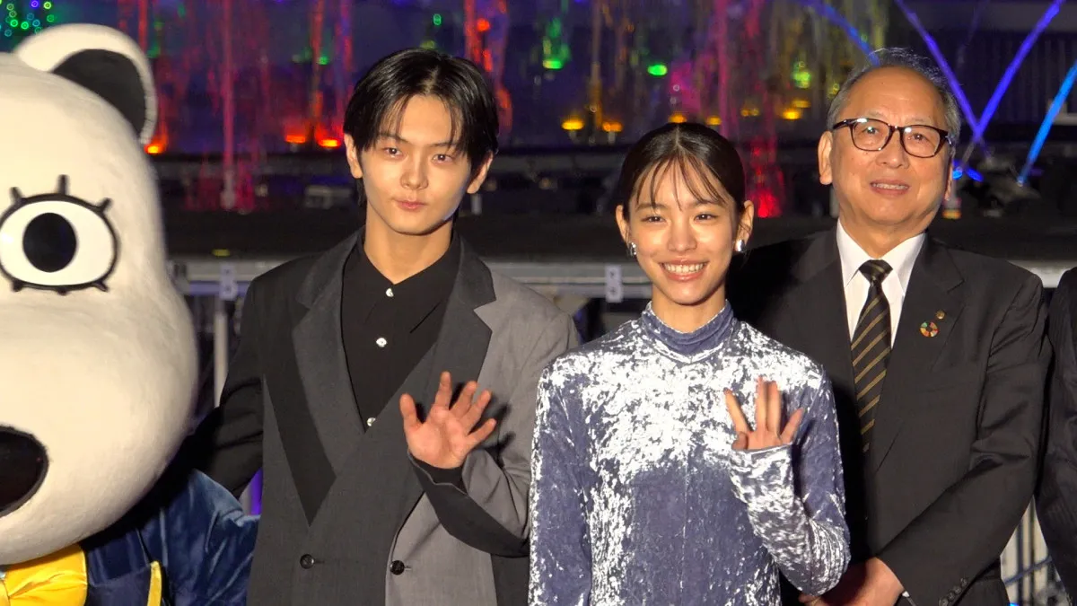 當真あみ&齋藤潤“ジュエルミネーション”に感動「とても幻想的」「始まりました!」 ORANGE RANGEが生パフォーマンスも